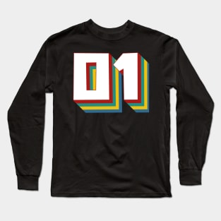 Number 1 Long Sleeve T-Shirt